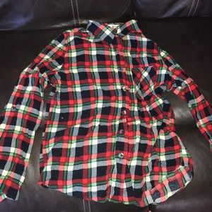 Long sleeved flannel